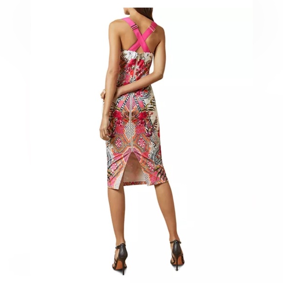 NWOT - Ted Baker Kloeey Strappy Bodycon Dress - US Size 6 - Picture 4 of 14